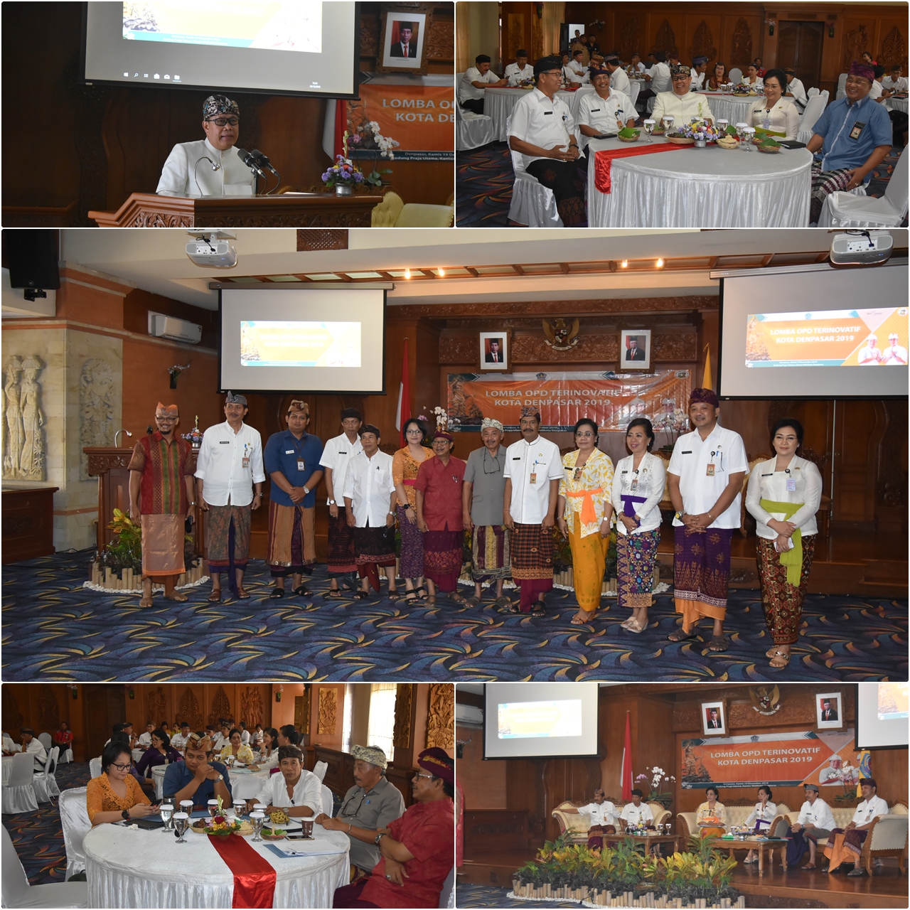 Presentasi Inovasi OPD Kota Denpasar Terinovatif Tahun 2019