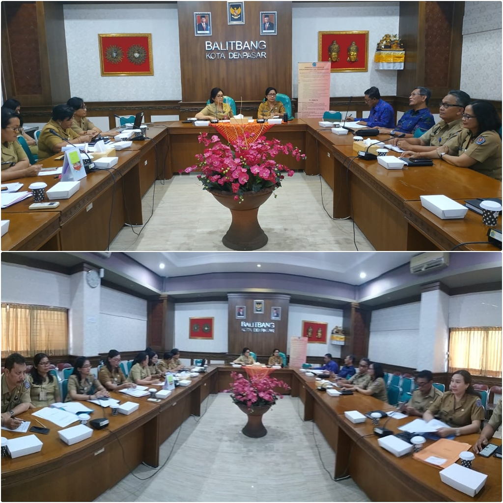 Rapat Persiapan Pelaksanaan Penelitian pada Badan Penelitian dan Pengembangan Kota Denpasar Tahun 2020