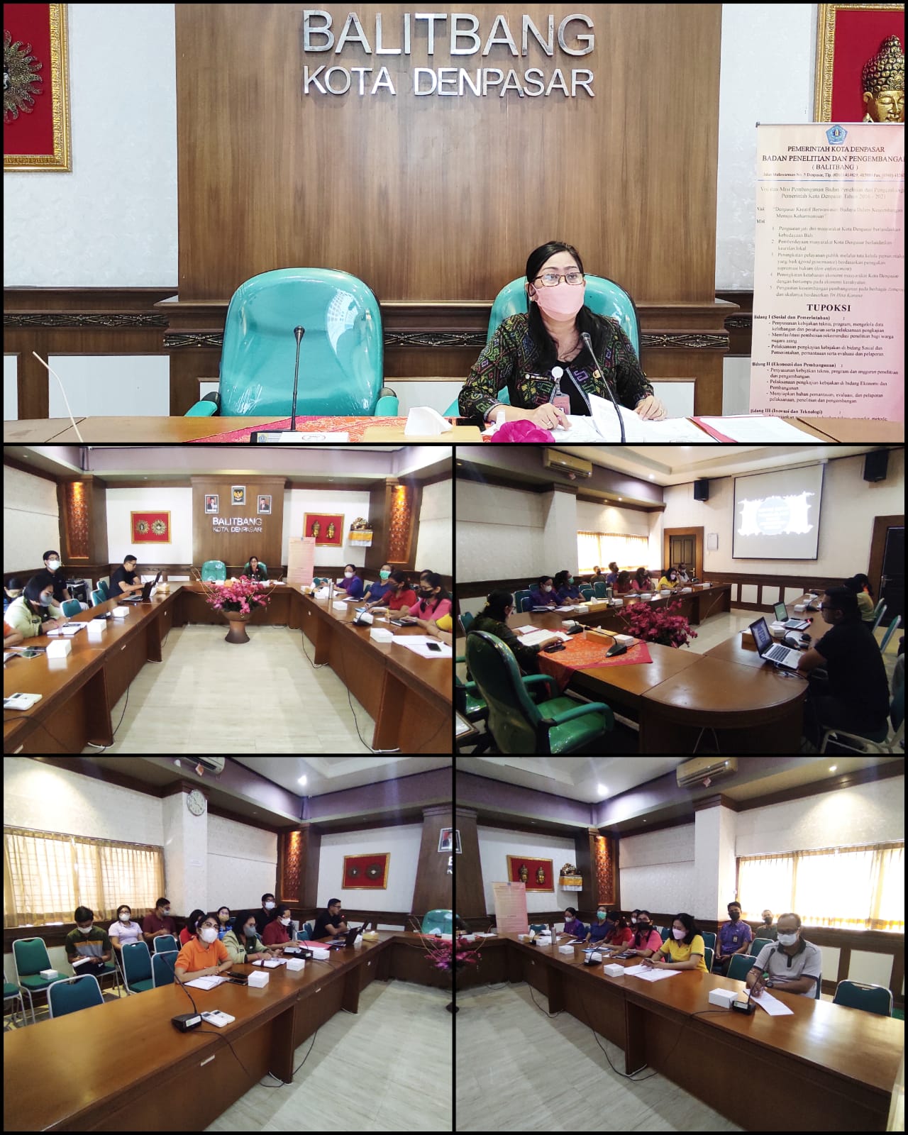 Rapat Pembahasan Lembar Kerja (LKE) dan Pengelolaan Manajemen Risiko