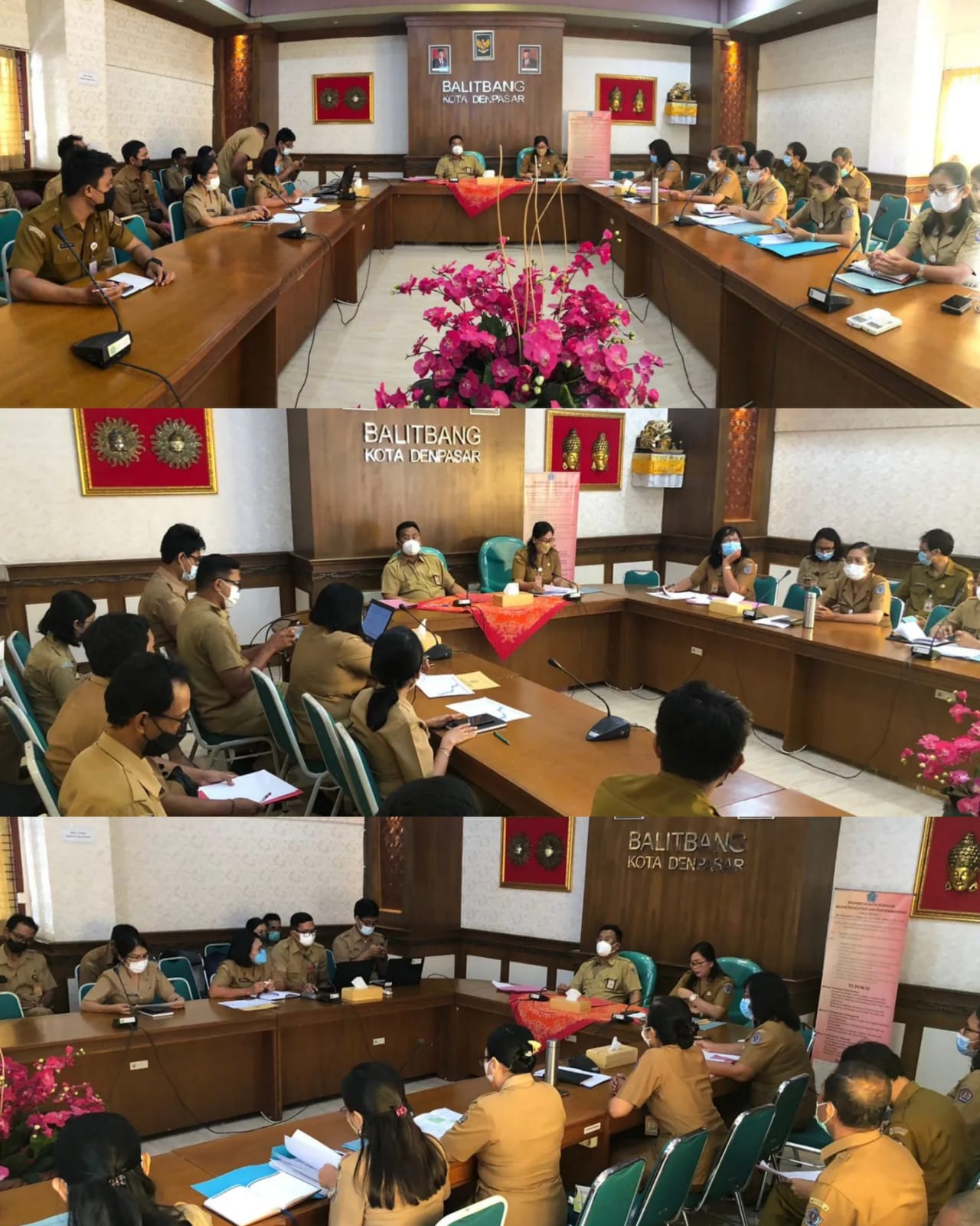 Rapat Intern Balitbang Kota Denpasar