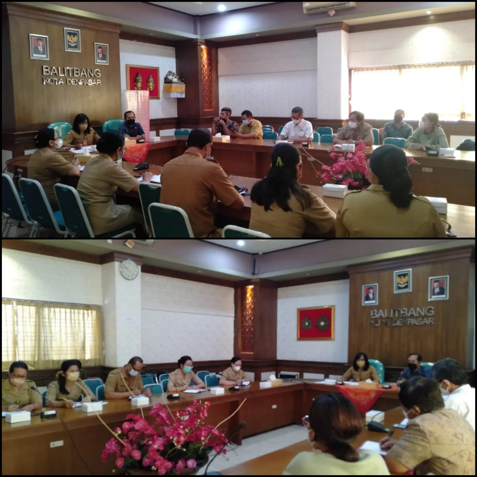 Menerima kunjungan tamu dari BaRI Provinsi Bali dan Tim Peneliti Udayana