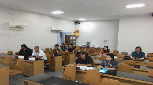 Acara Penandatanganan Perjanjian Kerja Sama antara Balitbang Kota Denpasar dengan Universitas Udayana 