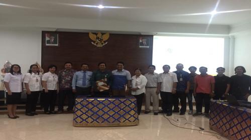 Pembahasan dan Penandatanganan MOU Pemerintah Kota Denpasar (Balitbang) dengan UNHI ( LP2M Unhi)