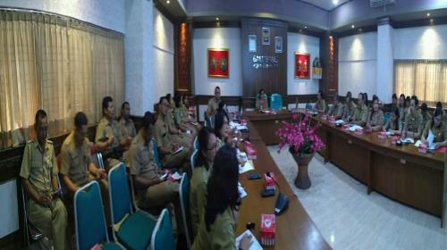 Rapat Koordinasi Intern Balitbang Kota Denpasar Bulan Agustus 2018