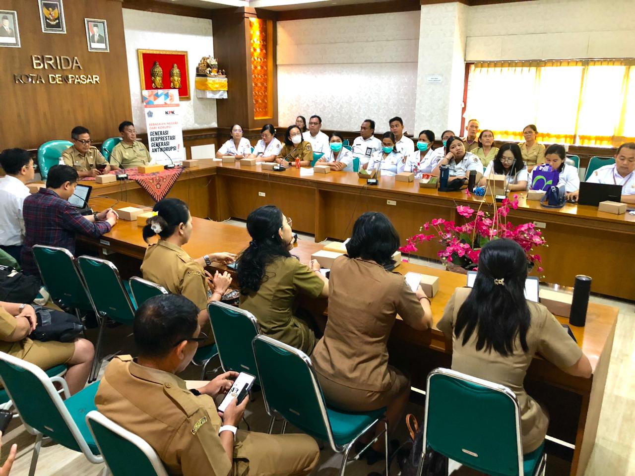 Rapat Penyampaian Rekomendasi Hasil Kajian Kesehatan Jiwa Untuk Menuju Masyarakat Bahagia Di Kota Denpasar