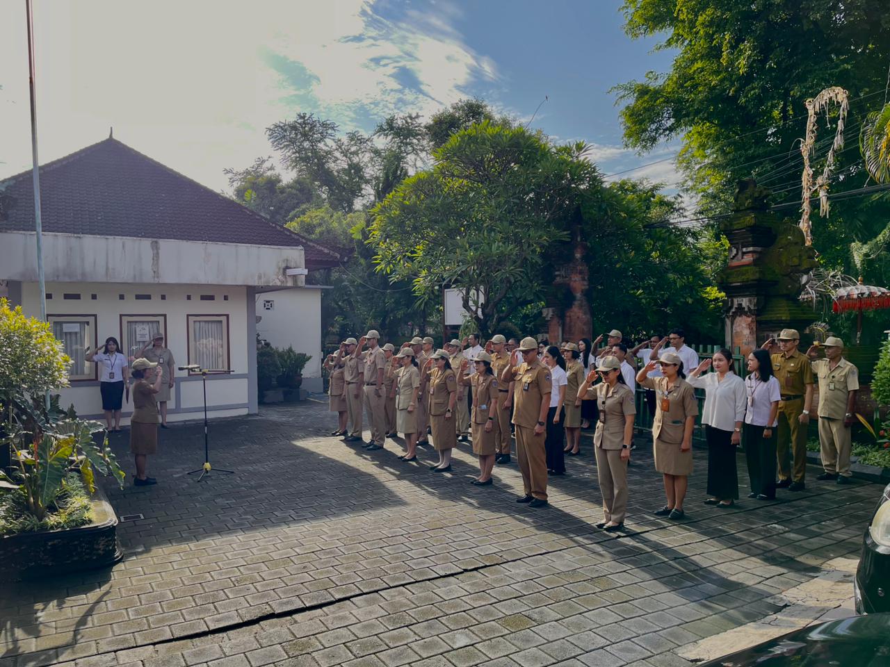 Apel Disiplin Kedua Bulan Desember 2025 BRIDA Kota Denpasar