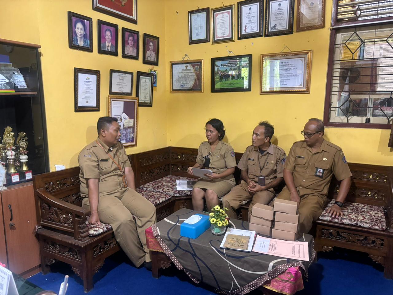 Monitoring dan Evaluasi Inovasi Daerah di SD Negeri 18 Pemecutan