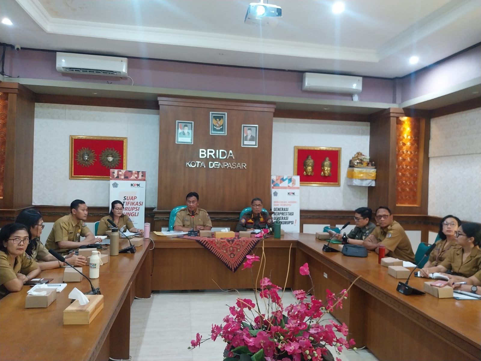 Rapat Penyusunan Monev Kajian Jumlah Ideal Anggota Satpol PP Kota Denpasar