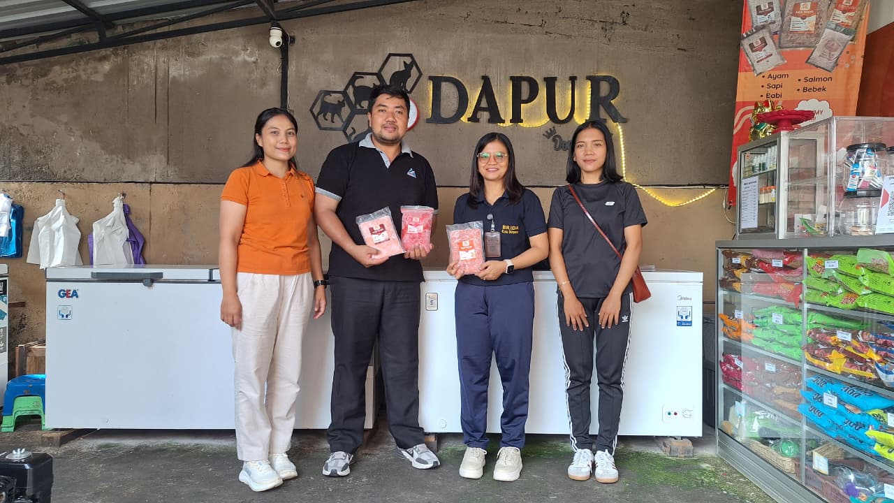 Kunjungan Lapangan Fasilitasi Pendaftaran Merek “Dado Petfood”