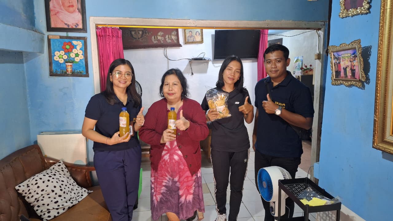 Kunjungan Lapangan Fasilitasi Pendaftaran Merek “DNB”