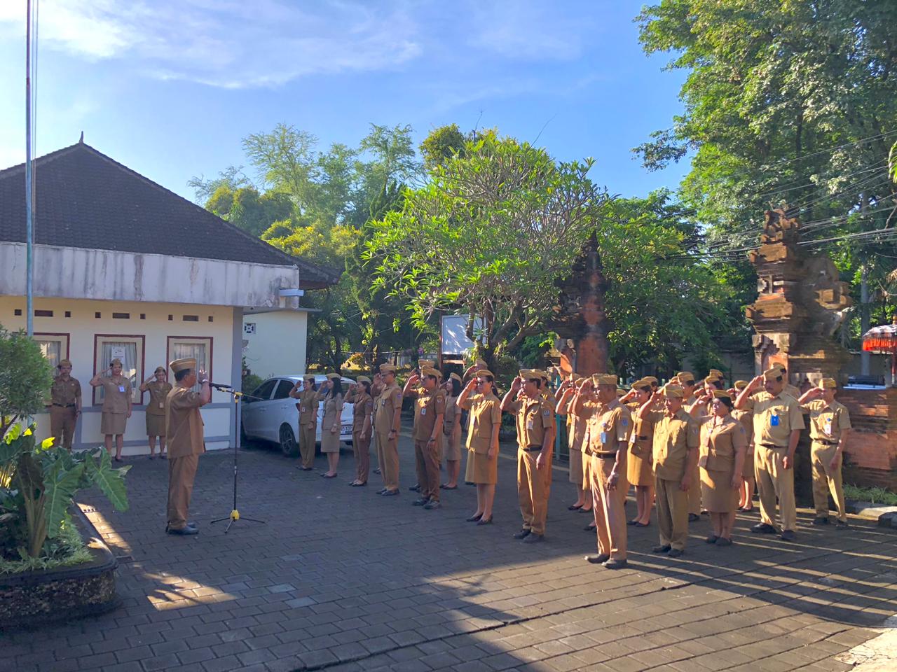 Apel Disiplin Ketiga Bulan Maret 2026 BRIDA Kota Denpasar