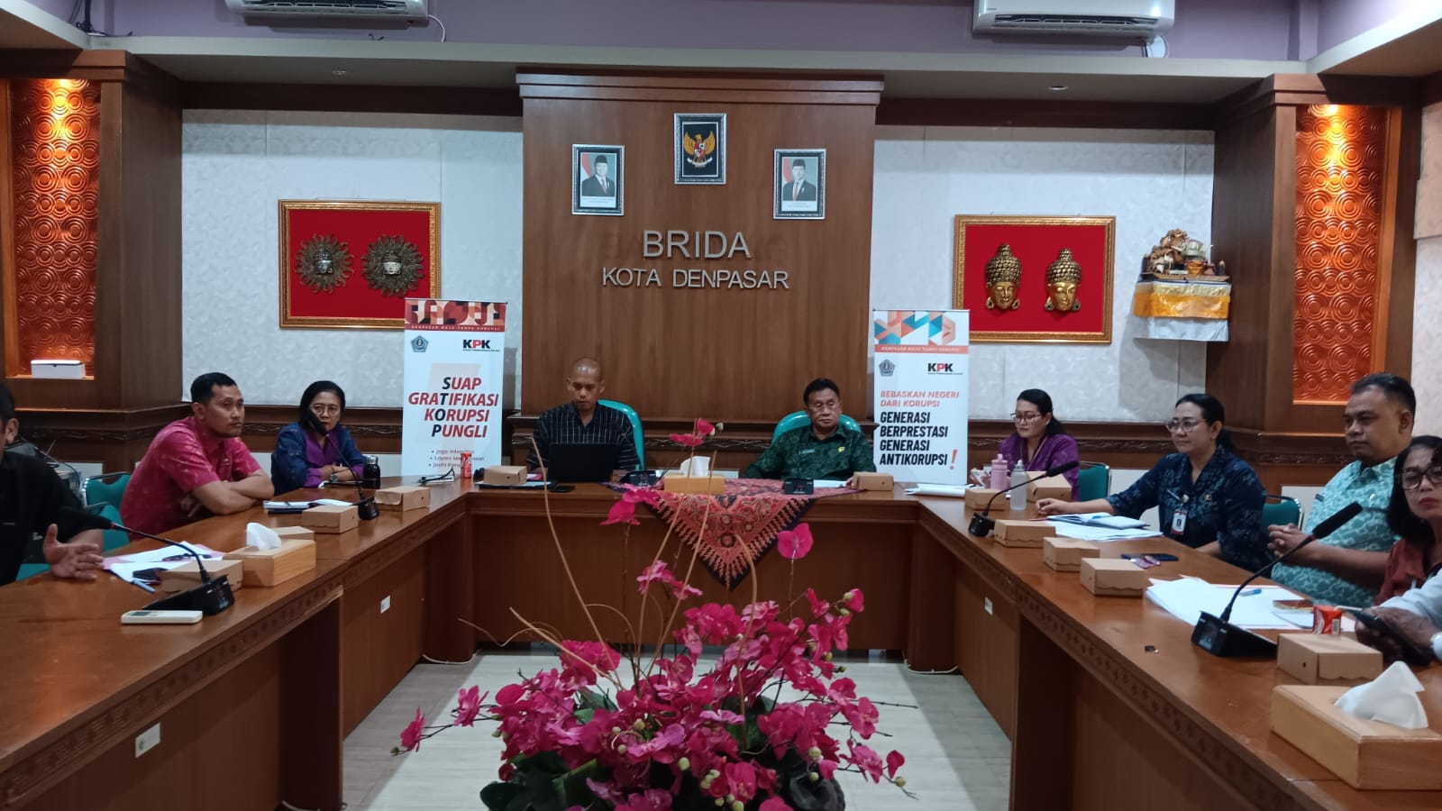 BRIDA Kota Denpasar Gelar Rapat Koordinasi dan Verifikasi Data Kajian Implementasi GBBS