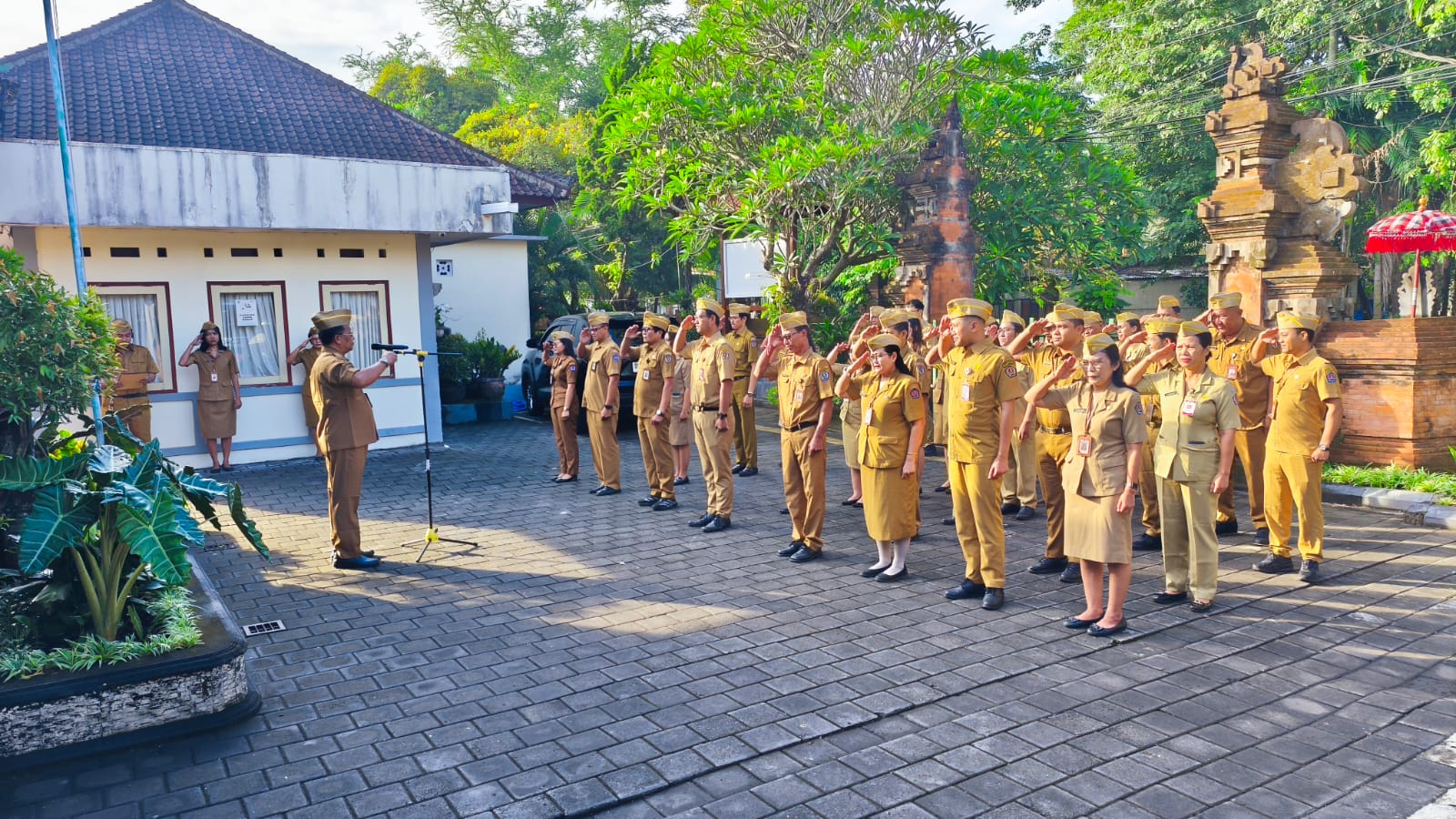 Apel Disiplin Kedua Bulan Mei 2026 BRIDA Kota Denpasar