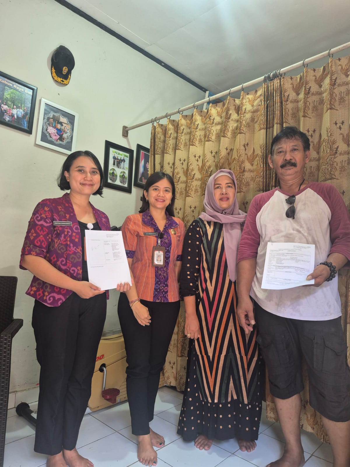 Kunjungan Lapangan Fasilitasi Pendaftaran Merek “Bandrek W 68” di Jalan Subur