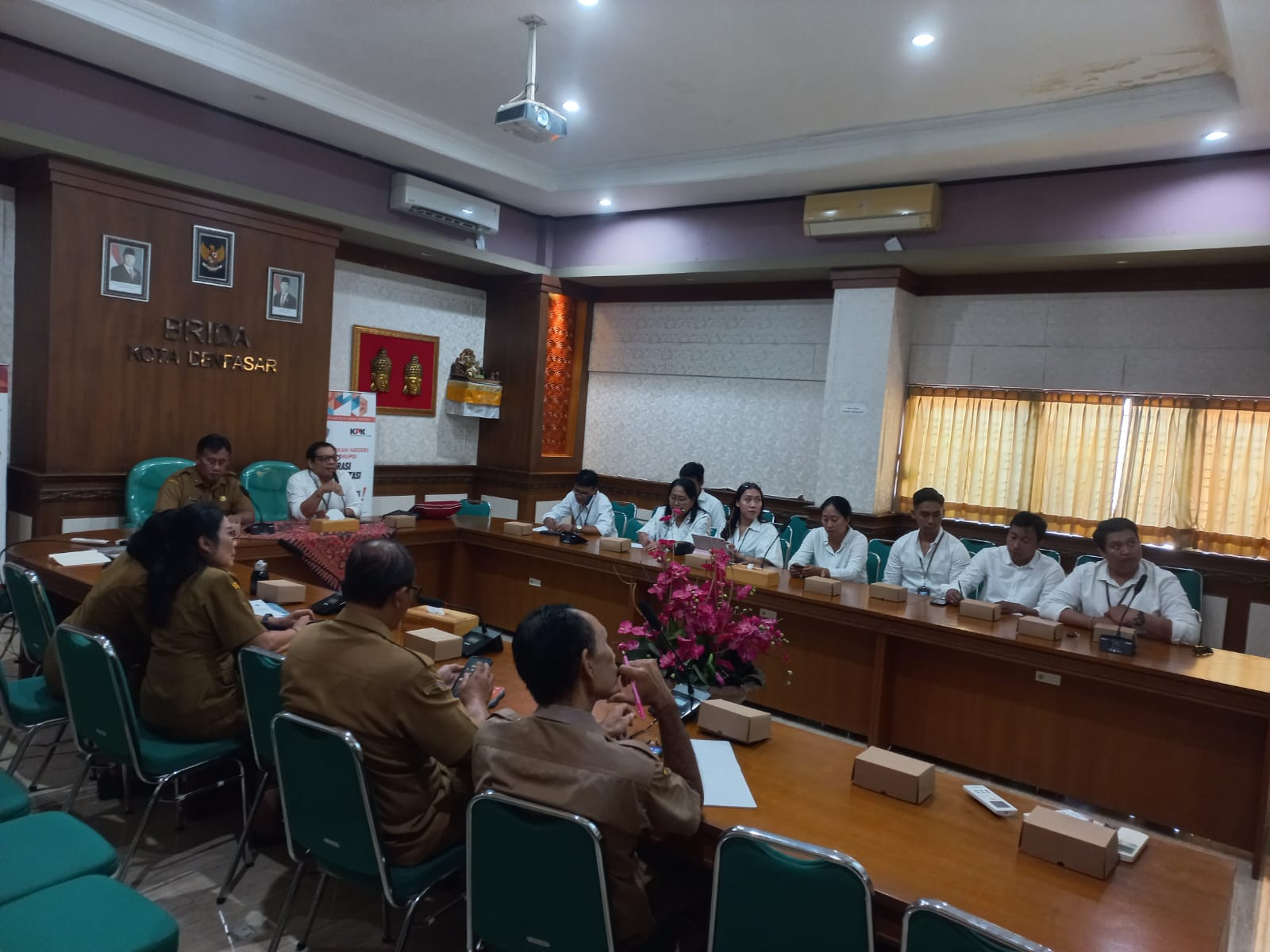 Rapat Persiapan Survei Lapangan dan Pengumpulan Data Kajian Peningkatan Kualitas Sistem Keamanan 