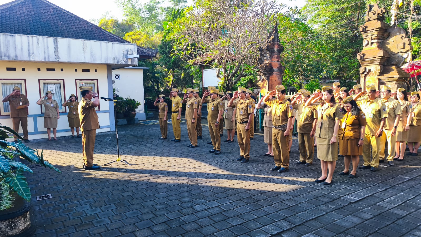 Apel Disiplin Pertama Bulan Juli 2026 BRIDA Kota Denpasar