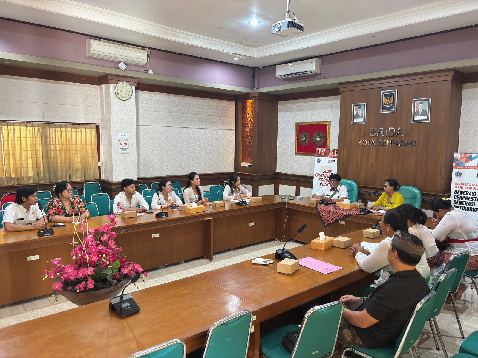 BRIDA Kota Denpasar Terima Koordinasi Akuisisi Arsip Statis dari Dinas Perpustakaan dan Kearsipan Kota Denpasar
