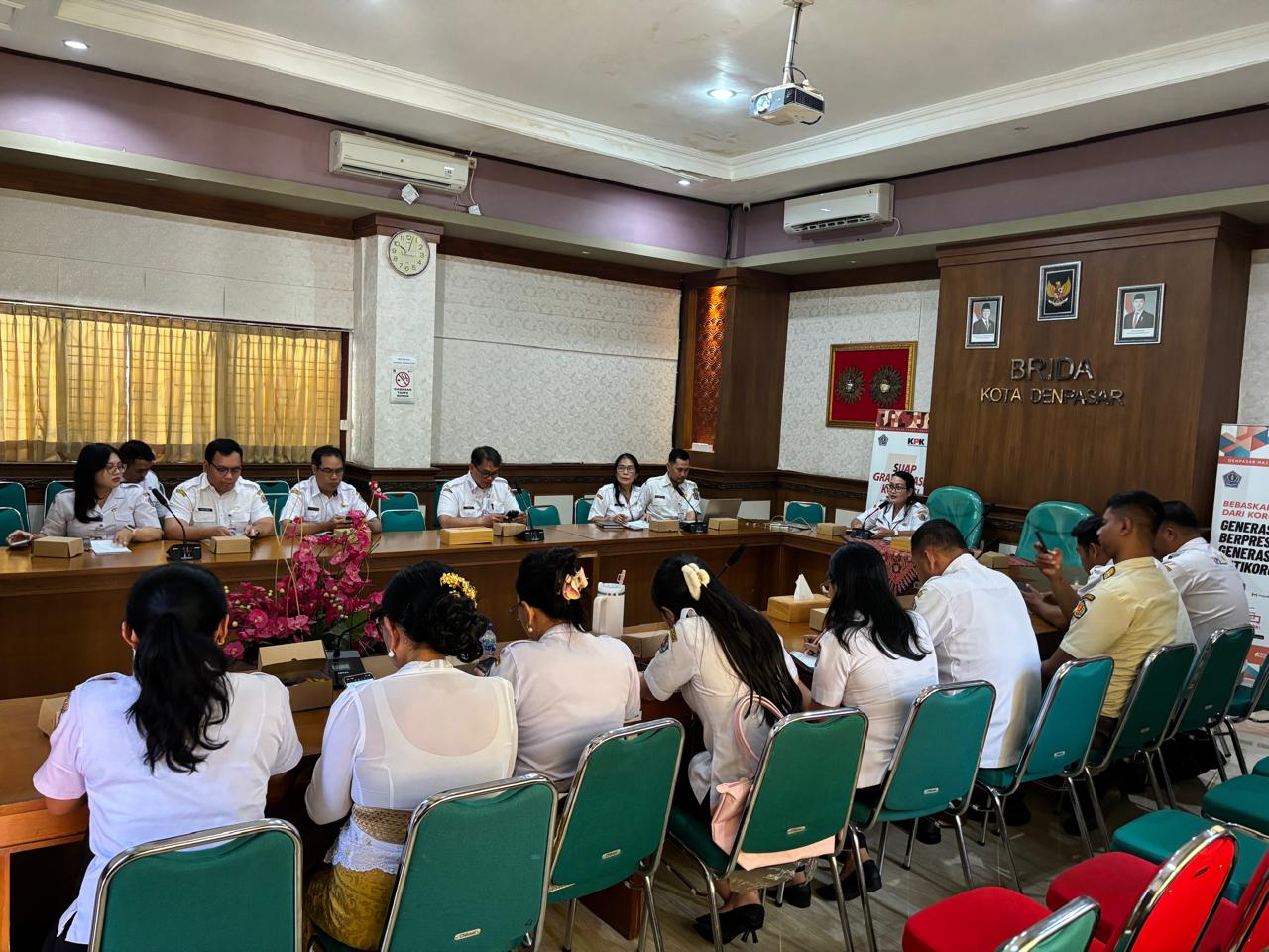 Rapat Penyampaian Rekomendasi Kajian Peningkatan Kualitas Sistem Keamanan di Kota Denpasar