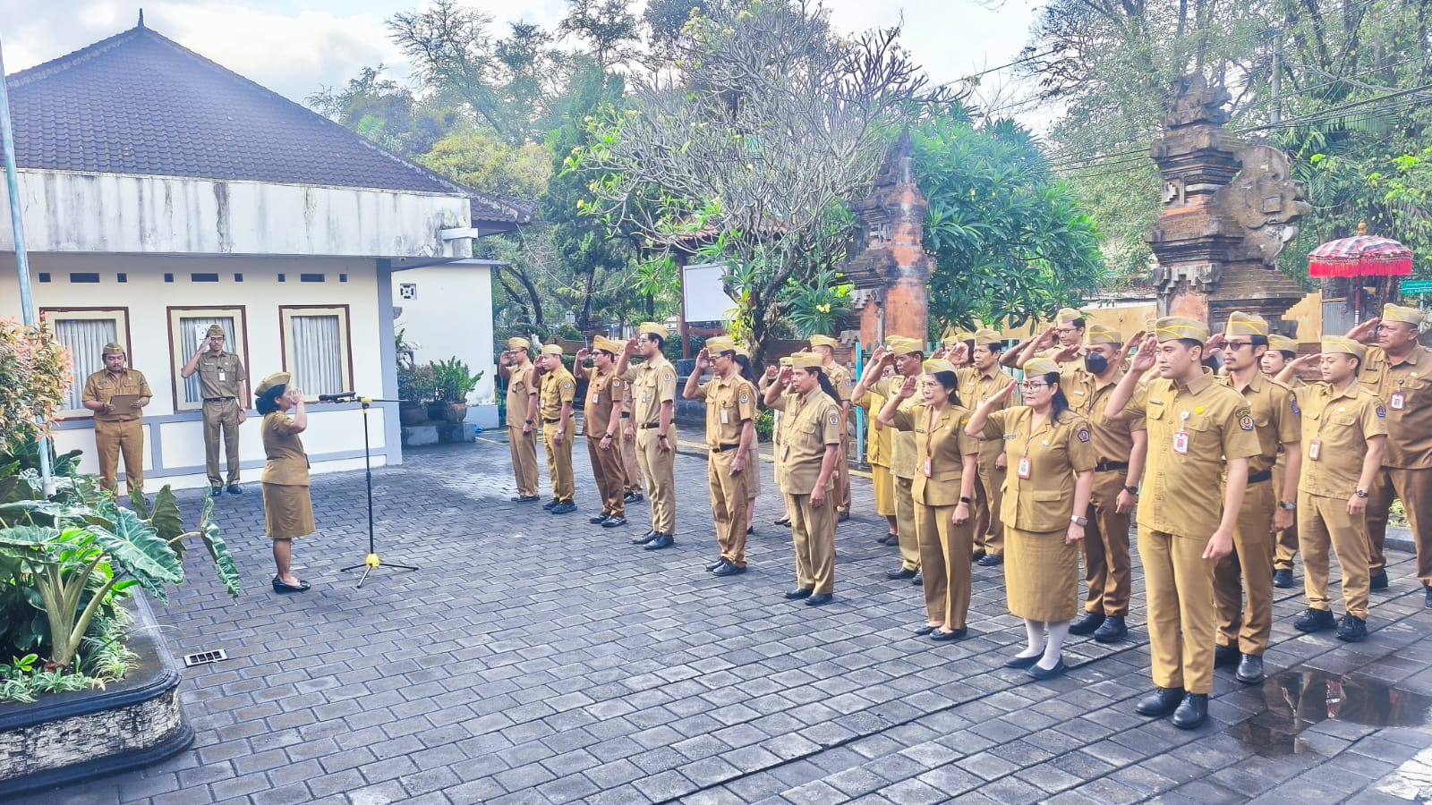 Apel Disiplin Pertama Bulan September 2026 BRIDA Kota Denpasar